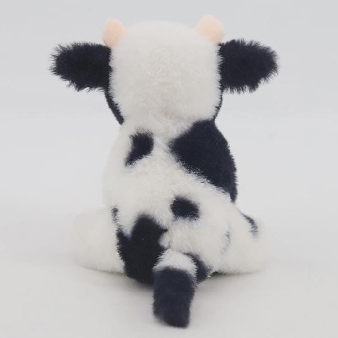 Dairy Cow mini Plush Toy black and white 11cm Cuddly Soft Toy Gift