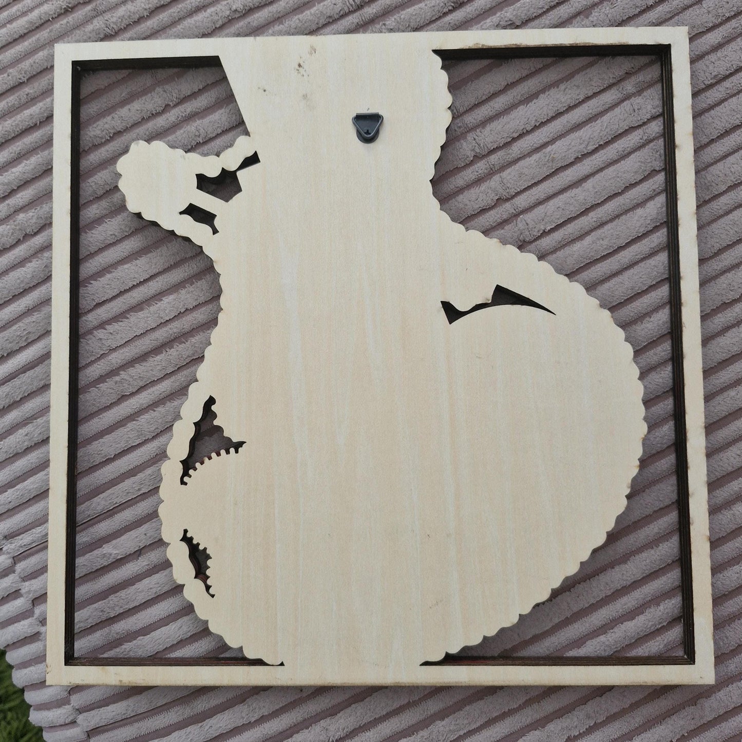 Layered Guitar Steampunk Wall Hanging Laser Cut