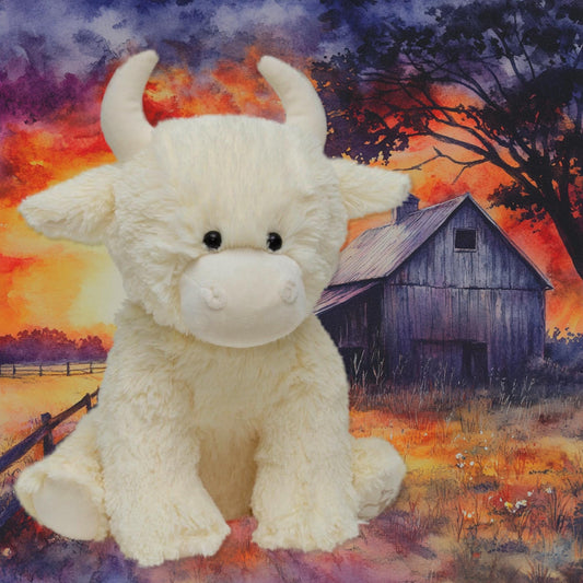 Large Highland Cow Plush Toy 60cm Cuddly Soft Toy Gift