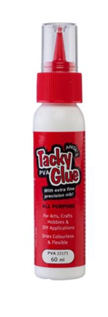 Anitas Tacky Glue 3 Sizes - 60ml, 120ml, 240ml scrapbooking decoupage embossing Crafts adhesive
