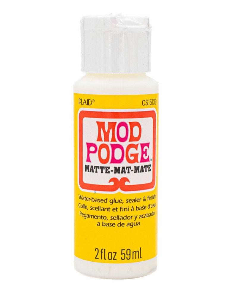 Mod Podge Matte 8oz, 2oz decoupage sealant